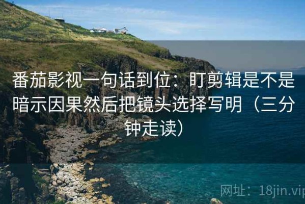 番茄影视一句话到位：盯剪辑是不是暗示因果然后把镜头选择写明（三分钟走读）